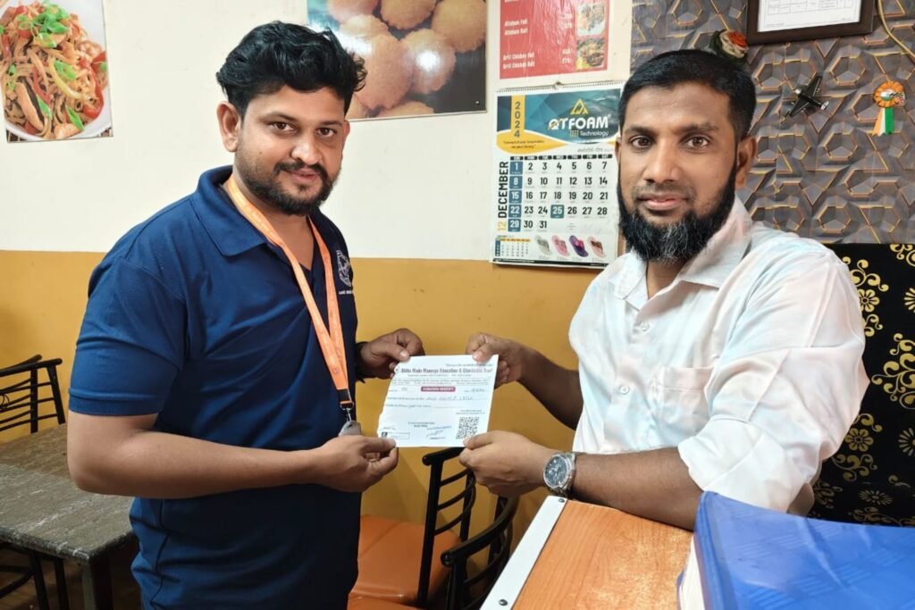 The Moment Food Palace Owners Donate to Olithu Madu Manusya Education & Charitable Trust